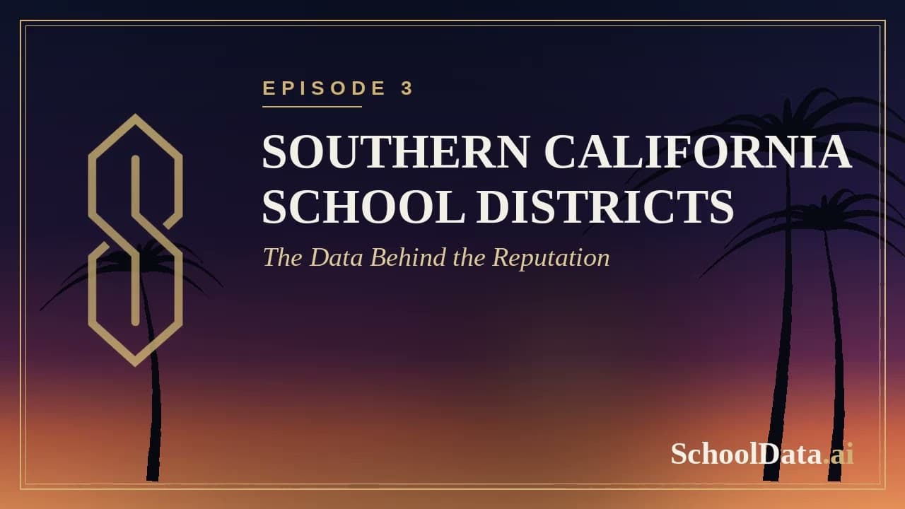 Southern California School District - The data behind the reputation (Episode 3)